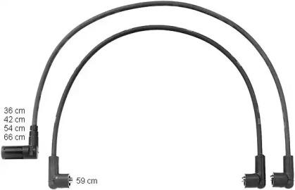 Beru ZEF1071 Zuendkabel Beru ZEF1071 Zuendkabel