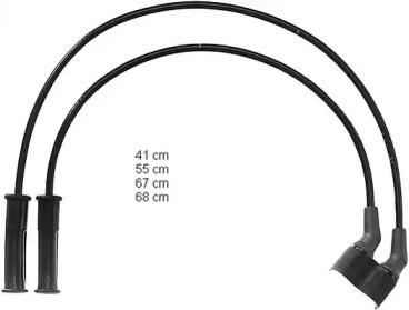 Beru ZEF1113 Дроти високовольтні системи запалювання Beru ZEF1113 Дроти високовольтні системи запалювання