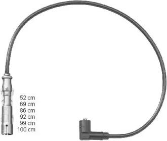 Beru ZEF1197 Дроти високовольтні системи запалювання