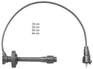 Beru ZEF1300 Zuendkabel