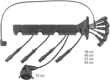 Beru ZEF607 Zuendkabel Beru ZEF607 Zuendkabel