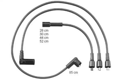 Beru ZEF779 Zuendkabel Beru ZEF779 Zuendkabel