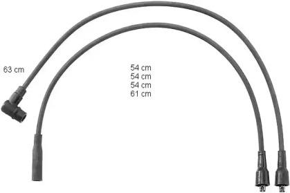 Beru ZEF791 Дроти високовольтні системи запалювання Beru ZEF791 Дроти високовольтні системи запалювання