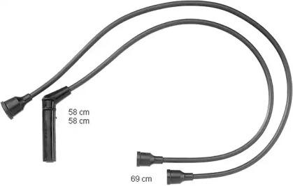 Beru ZEF832 Zuendkabel Beru ZEF832 Zuendkabel