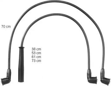 Beru ZEF899 Дроти високовольтні системи запалювання Beru ZEF899 Дроти високовольтні системи запалювання