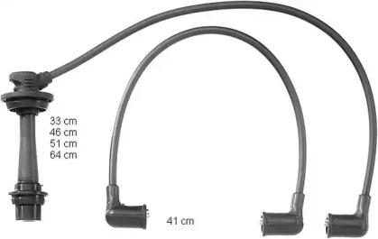 Beru ZEF912 Дроти високовольтні системи запалювання Beru ZEF912 Дроти високовольтні системи запалювання