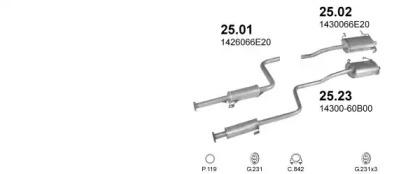 Polmostrow 00728 Schalldaempfer Polmostrow 00728 Schalldaempfer