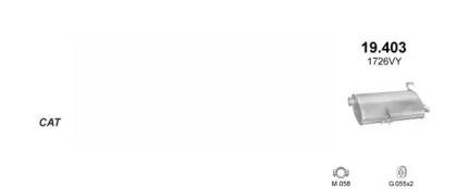 Polmostrow 01428 Schalldaempfer Polmostrow 01428 Schalldaempfer