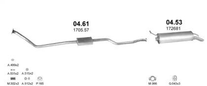 Polmostrow 01681 Schalldaempfer