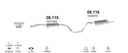 Polmostrow 02964 Schalldaempfer