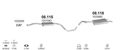 Polmostrow 02973 Schalldaempfer