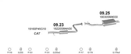 Polmostrow 03953 Schalldaempfer Polmostrow 03953 Schalldaempfer