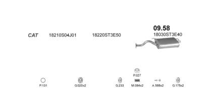 Polmostrow 04043 Schalldaempfer Polmostrow 04043 Schalldaempfer