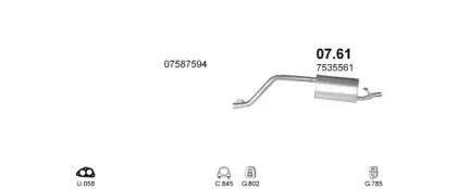 Polmostrow 04644 Schalldaempfer Polmostrow 04644 Schalldaempfer