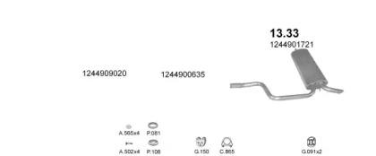 Polmostrow 05133 Schalldaempfer