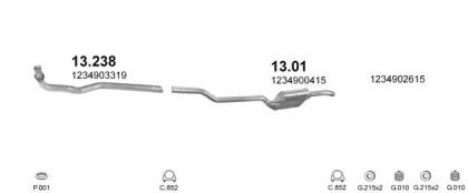 Polmostrow 05444 Schalldaempfer Polmostrow 05444 Schalldaempfer