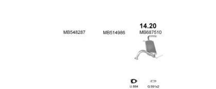Polmostrow 05644 Schalldaempfer