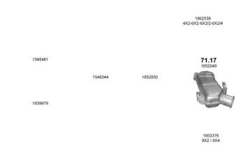 Polmostrow 05819 Schalldaempfer Polmostrow 05819 Schalldaempfer