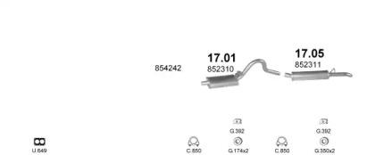 Polmostrow 06101 Schalldaempfer Polmostrow 06101 Schalldaempfer