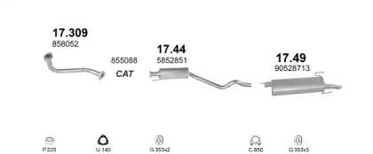Polmostrow 06231 Schalldaempfer Polmostrow 06231 Schalldaempfer