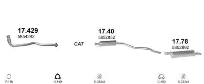 Polmostrow 06590 Schalldaempfer Polmostrow 06590 Schalldaempfer