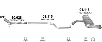 Polmostrow 06640 Schalldaempfer