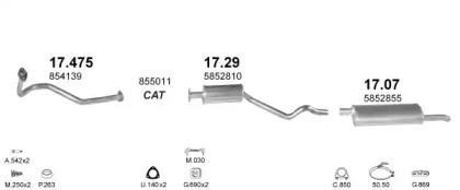 Polmostrow 06735 Schalldaempfer Polmostrow 06735 Schalldaempfer