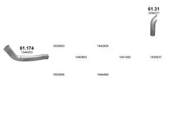 Polmostrow 06787 Глушник вихлопних газів кінцевий