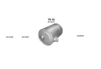 Polmostrow 07.517 Schalldaempfer Polmostrow 07.517 Schalldaempfer