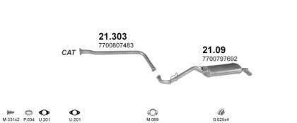 Polmostrow 08124 Schalldaempfer