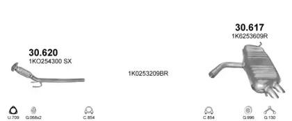 Polmostrow 08314 Schalldaempfer