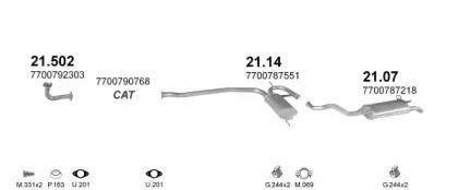 Polmostrow 08665 Schalldaempfer