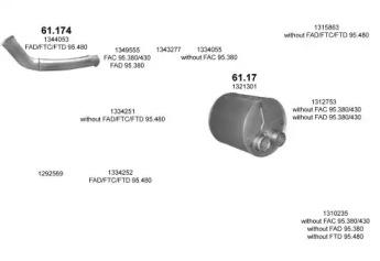 Polmostrow 09806 Глушник вихлопних газів кінцевий Polmostrow 09806 Глушник вихлопних газів кінцевий