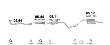 Polmostrow 20182 Глушитель выхлопных газов конечный Polmostrow 20182 Глушитель выхлопных газов конечный