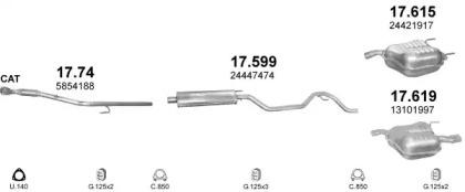 Polmostrow 30050 Schalldaempfer Polmostrow 30050 Schalldaempfer