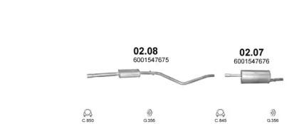 Polmostrow 30312 Schalldaempfer Polmostrow 30312 Schalldaempfer