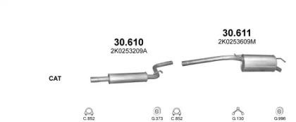 Polmostrow 90201 Глушитель выхлопных газов конечный