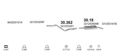 Polmostrow 99181 Schalldaempfer Polmostrow 99181 Schalldaempfer