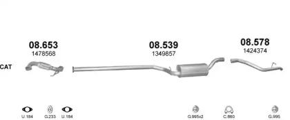 Polmostrow 99246 Schalldaempfer Polmostrow 99246 Schalldaempfer