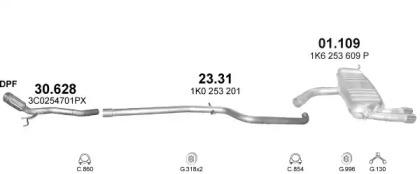 Polmostrow 99511 Schalldaempfer