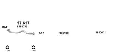 Polmostrow 99589 Schalldaempfer Polmostrow 99589 Schalldaempfer