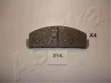 Ashika 50-03-314 Brake pads