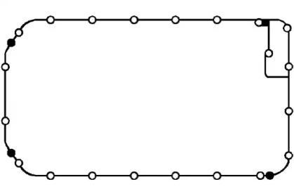 Wilmink Group WG1177141 Прокладка піддону оливи