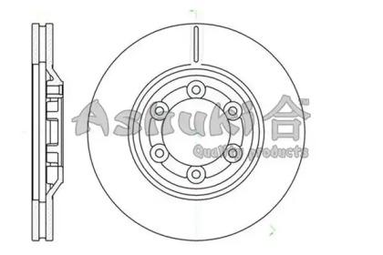 Ashuki IS606-01 Диск гальмівний