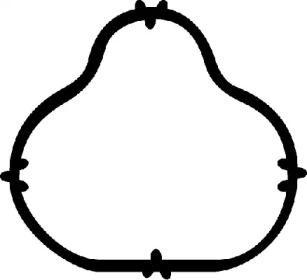 Corteco 026285H Прокладка впускного колектора Corteco 026285H Прокладка впускного колектора