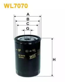 Wix Filters WL7070 Фильтр масляный