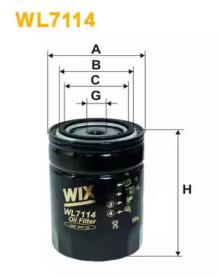 Wix Filters WL7114 Фільтр масляний