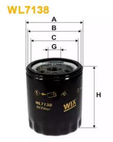 Wix Filters WL7138 Фільтр масляний
