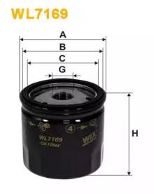 Wix Filters WL7169 Фільтр масляний