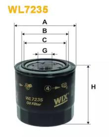 Wix Filters WL7235 Oil filter Wix Filters WL7235 Oil filter